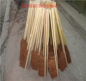 棕刷 长柄刷工业刷毛刷竹板刷清洁除尘刷机床刷扫铁屑刷棕鬃刷
