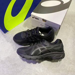 asics亚瑟士jog100 t黑武士休闲跑步鞋男女运动鞋1022a335-001