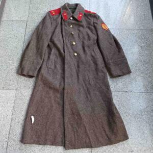 苏联陆军摩托化步兵士兵冬季呢子大衣 胸围102cm