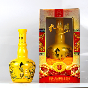 河北承德丰宁九龙醉42度盛世纯粮浓香型低度白酒500ml单瓶礼盒装