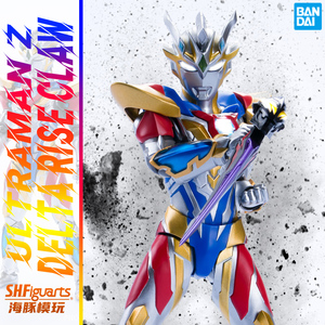 现货万代shf奥特曼泽塔德尔塔天爪z贝利亚黄昏件关节可动手办