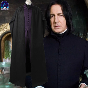 波特cos衣服西弗勒斯 斯内普教授cosplay服装