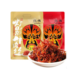 正宗张飞灯影牛肉丝238g/袋独立小包装麻辣五香熟食四川重庆特产