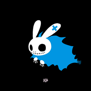 tlp镂空车贴 万圣节鬼兔子恐怖恶搞汽车装饰遮划痕机车防水贴纸