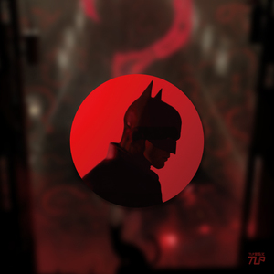 TLP反光贴纸 新蝙蝠侠Batman布鲁斯韦恩 哥谭超英 电影人物肖像贴