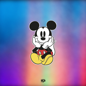 tlp反光车贴 米老鼠米奇迪士尼卡通贴纸防水行李箱幼儿园装饰贴纸