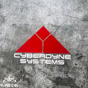 tlp镂空车贴 塞柏达系统cyberdyne天网skynet终结者施瓦辛格电影