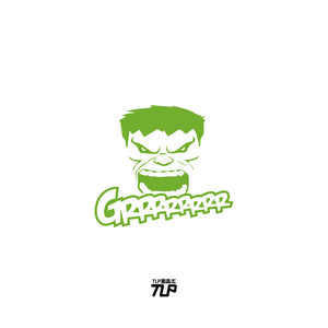 tlp镂空车贴 漫威漫画绿巨人绿殇浩克头像复仇者联盟英雄愤怒贴纸