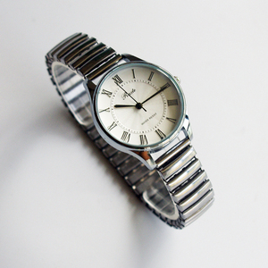 刻个早字之早知道 不会撞款小众ins风基础款弹力带链条情侣手表