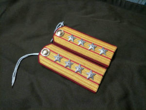 金属丝55式肩章55大校肩章