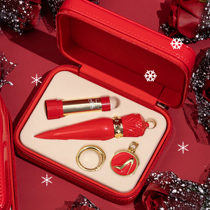 cl萝卜丁圣诞限量口红节日礼盒红色001m哑光/粉色001丝滑