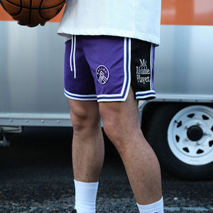 BALLHO MVP篮球短裤男夏季潮流运动速干网眼美式五分复古训练球裤