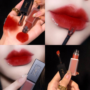 ysl圣罗兰黑盖磨砂丝绒哑光唇釉211 212 216