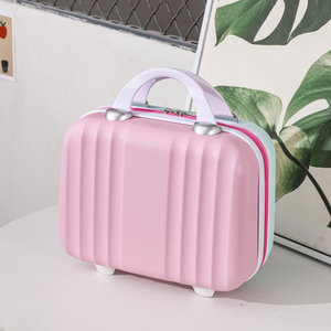 包邮韩版女士手提箱子小行李箱14寸手提化妆包迷你旅行箱小包