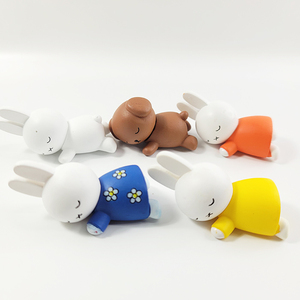 骑士团 日版现货 tomy多美 miffy 米菲兔和伙伴晚安睡觉睡姿 扭蛋
