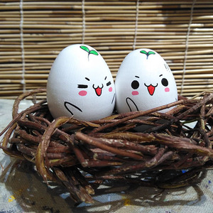 个性订制diy木质手绘彩蛋特别惊喜节日生日礼物大白龙猫暖男系列