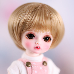 假发bjd娃娃sd娃娃8分女娃bambi 斑比 短发 刘海 娃娃 头发 新品