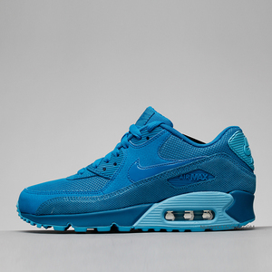 牛哄哄 nike air max90  天空蓝 女子复古跑鞋839612- 443817-401