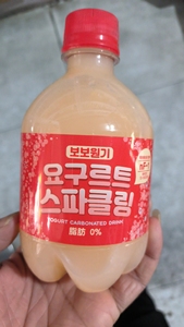 超市同款韩国啵啵元气乳酸菌碳酸饮料奶味饮料350ml饮品整箱