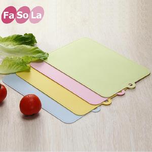 日本正品 fasola超薄抗菌树脂软切菜板塑料分类水果砧板