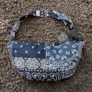 soda现货 kapital 美式复古拼接腰果花男女款休闲挎包