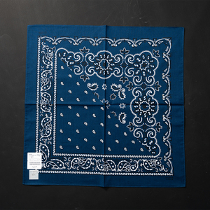 腰果花方巾扣腰