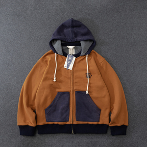 soda现货 radiance blue × slowboy after hoodie 连帽开衫卫衣