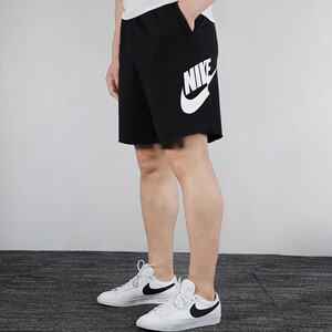 nike耐克男子大钩运动生活休闲透气纯棉五分短裤 at5268 dv9705