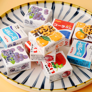 【3盒装】日本进口零食 丸川综合水果味口香糖儿童泡泡糖什锦糖果