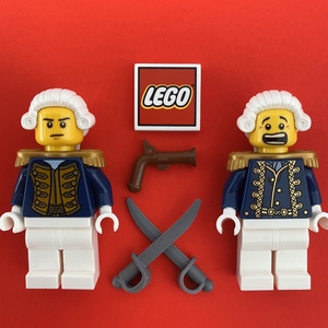 乐高lego 加勒比海盗船 70413 帝国海军无畏上将 人仔 pi149 独占