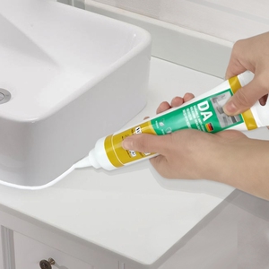 玻璃胶防水防霉 中性环保密封胶 淋浴房菜盆马桶堵漏水硅胶瓦克da