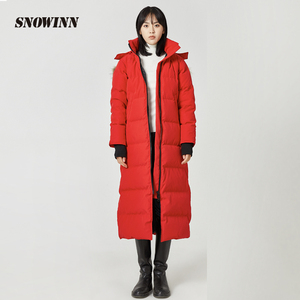 大漠户外 女士羽绒服 长款过膝 抗寒-10/-20