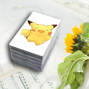 diy皮卡丘饭卡贴定制磨砂动漫周边交通卡片羊城通防水公交卡贴纸