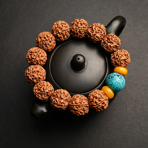 金刚菩提手串蜜蜡配饰龙