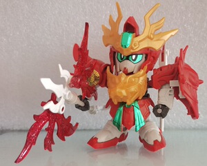 现货 万代 sd高达 bb战士 三国传战神决斗篇 345 姜维 2手素组