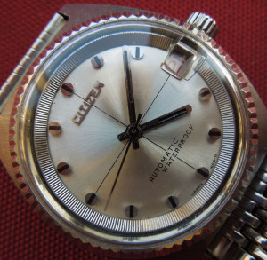 西铁城双日历手表