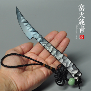 tb869217860淘宝王氏铁匠手工刀百炼钢夹钢厨刀传统手工铁菜刀复古