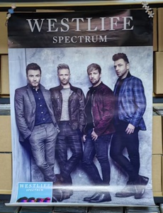 西城男孩 Westlife 海报 原版海报 一张