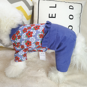 宠物衣服2022春夏新款泰迪比熊吉娃娃博美小型犬狗衣服薄款四脚衣