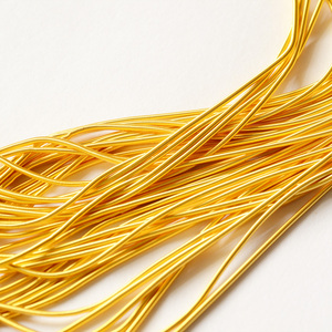 英国进口镀纯金刺绣用软丝高光管 印度丝法式刺绣材料金银玫瑰3款