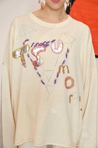 权小威日本代购 TSUMORI CHISATO 津森千里 24春夏 套头 针织衫