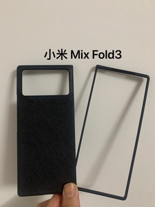 适用于小米Mixfold3折叠屏凯夫拉碳纤维MagSafe手机壳fold2全包超轻薄防滑摔硬壳原装芳纶保护套
