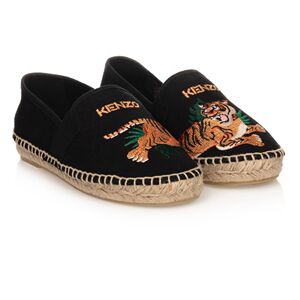 包税代购21春夏 kenzo 男女童老虎logo刺绣鞋子