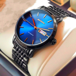 金士顿手表男式时尚全自动机械表超薄防水双日历精钢瑞士正品8812