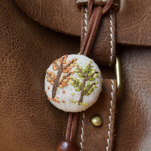 韩国包挂 lv包挂饰品 吊坠 时尚挂坠流苏可爱 麻布刺绣纯手工绣品