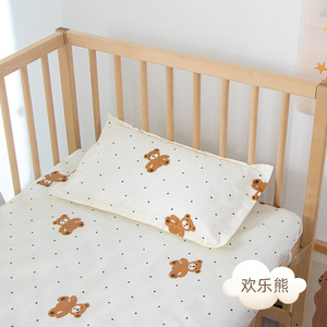 儿童枕头宝宝纯棉卡通枕套30x50枕芯定做枕头套全棉婴儿床上用品