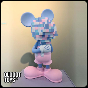 美光站 马赛克米奇 限定联名迪士尼潮玩手办雕塑摆件潮流玩具公仔