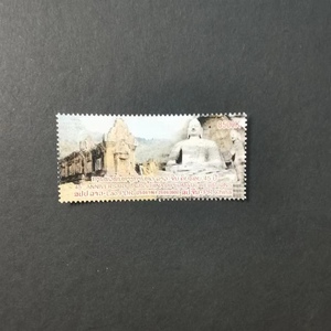 2006年 老挝 中国建交45周年 世界文化遗产 云冈石窟 老挝邮票