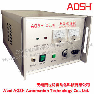 2-15KW AOSH电晕机三维等离子薄膜电子冲击火花杯子电晕处理机