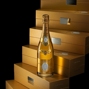 香槟界豪门路易王妃水晶香槟2006年份2012礼盒装法国进口礼赠佳品